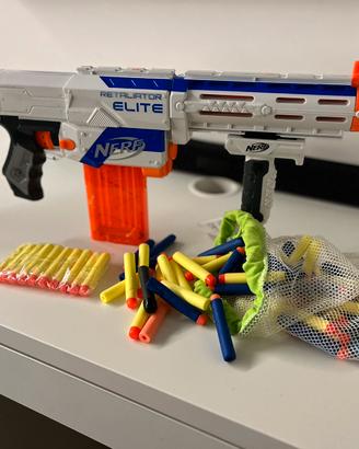 Fucile NERF retaliator elite + 70 ammo