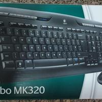 Tastiera + mouse Logitech Wireless Combo MK320