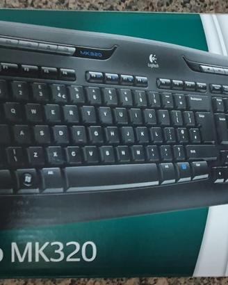 Tastiera + mouse Logitech Wireless Combo MK320