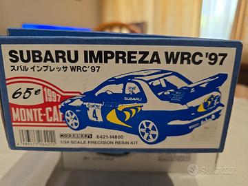 scatola completa modello Subaru Impreza WRC  '97 M