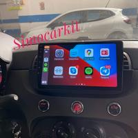 AUTORADIO 9'' 8+265GB ANDROID 14 PER FIAT 500