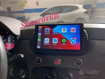AUTORADIO 9'' 8+265GB ANDROID 14 PER FIAT 500