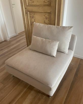 Poltrona IKEA SODERHAMN 1 posto fodera beige