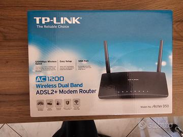 TP-Link Archer D50 Modem Router Wireless Dual Band