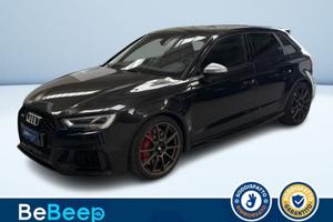 Audi A3 RS3 SPORTBACK 2.5 TFSI QUATTRO S-TRONIC