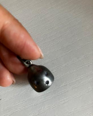 Ciondolo argento bacio