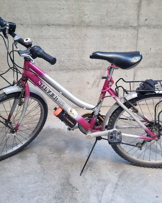 Mountain bike bici ragazza 24