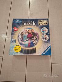 puzzle frizen 3d con lampada 