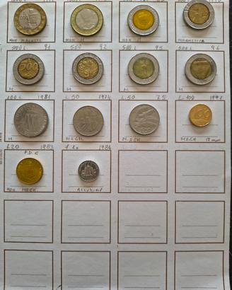 Lotto 14 Monete San Marino - 500/1000/50/20 Lire.