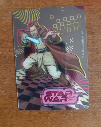 carte da collezione saga Star Wars