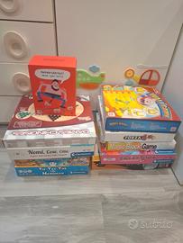 blocco 10 giochi da tavolo 