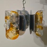 Lampadario Mazzega Modernariato anni '70