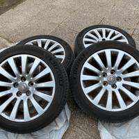 Gomme estive  "Michelin" 245/45 R18 con Cerchioni
