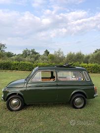 Autobianchi Fiat giardinetta verde British racing