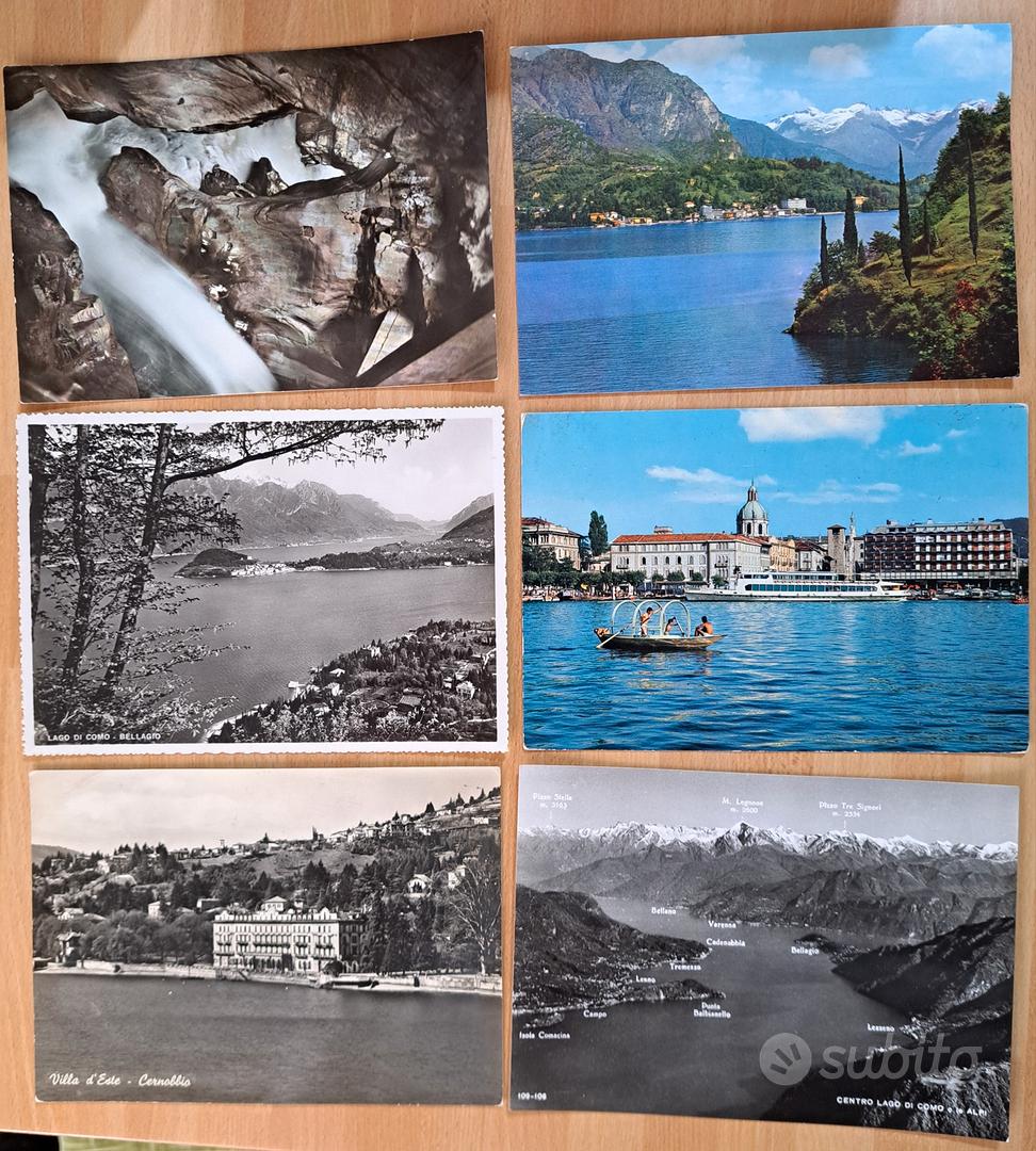 13 cartoline lago di Como e villa carlotta - Collezionismo In vendita a ...