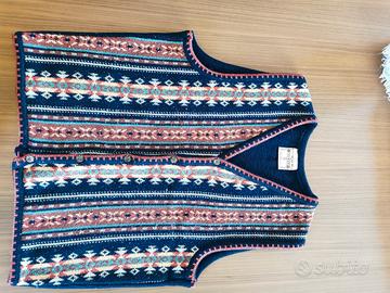 gilet uomo misto lana