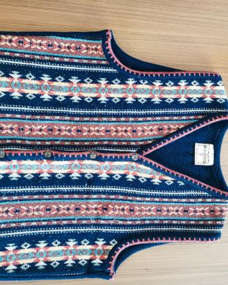 gilet uomo misto lana