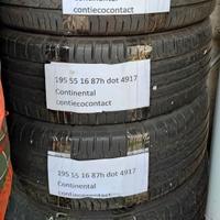 2x 195 55 R16 87H dot 4917 Continenal Contiecocont