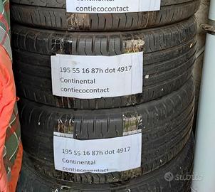 2x 195 55 R16 87H dot 4917 Continenal Contiecocont