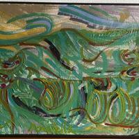 Quadro acrilico su tela 50x40