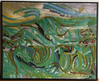 Quadro acrilico su tela 50x40