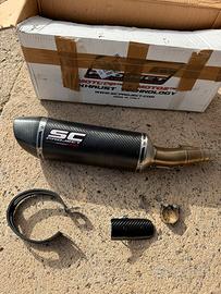 Terminale di scarico Sc Project per Honda