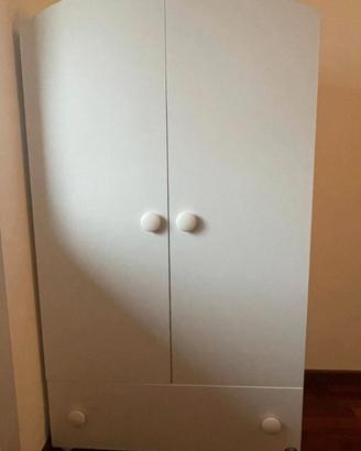 Armadio Pali bianco cameretta