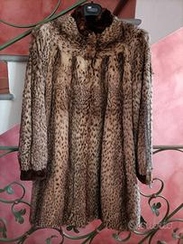Vera pelliccia di Ocelot anni '80