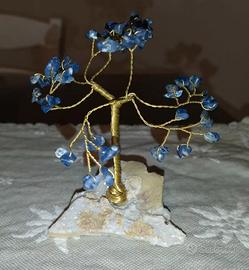 Pianta Cristalloterapia Pietra Avventurina Blu