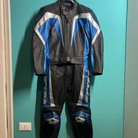 Tuta 2 pezzi Spyke in pelle taglia 48