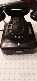 Telefono in bachelite a disco funzionante 