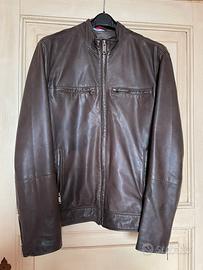 Giubbotto in vera pelle da uomo