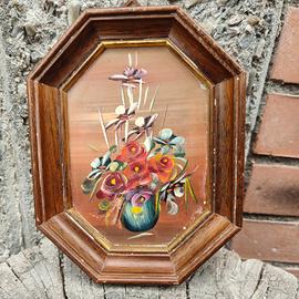 Quadro antico olio su rame 