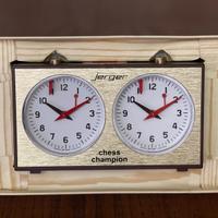 Orologio da scacchi meccanico vintage  "Jerger"
