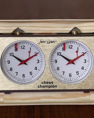 Orologio da scacchi meccanico vintage  "Jerger"