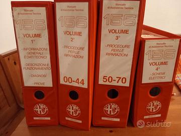 4 volumi alfa romeo 156