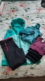 set sci-trekking bambina 10-12 anni