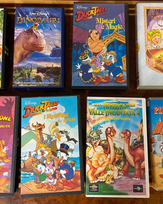 Videocassette cartoni animati anni 90