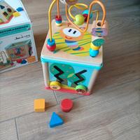 Cubo gioco multiattività 5 in 1 in legno