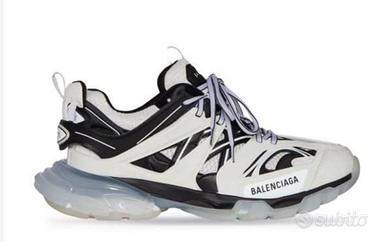 balenciaga track bianche e nere