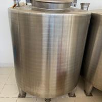3 Serbatoi inox 10 hl