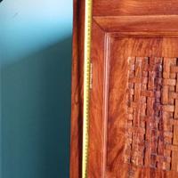 Letto baldacchino in teak
