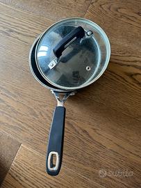 Pentola port con coperchio