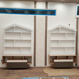 libreria a casetta