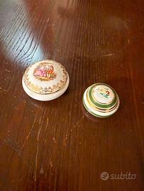 Mini scrigni porcellana Limoges France