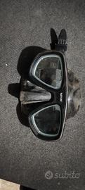 maschera sub seac extreme graduata - 2.50 miopia