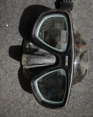 maschera sub seac extreme graduata - 2.50 miopia