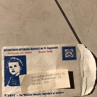 Busta anni 40 Orfanotrofio Desenzano