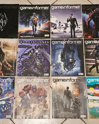 Lotto 12 Riviste Game Informer Italia (2011-2012)