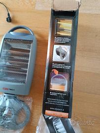 Stufa Elettrica al Quarzo 1200W Oscillante